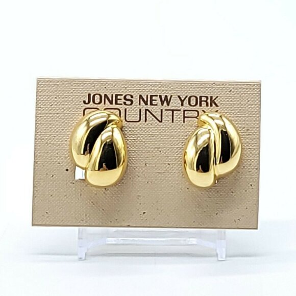 Jones New York Country Couture Clip On Earrings - Picture 1 of 4